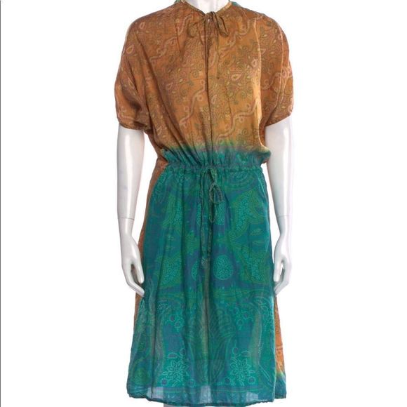 Matta Silk Midi Dress - Picture 1 of 3